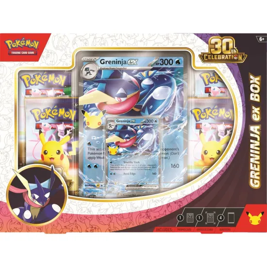 ex Box - Greninja - 30th Celebration ex Box - Greninja - 30th Celebration