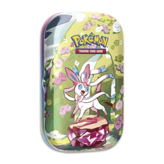 Prismatic Evolutions mini tin