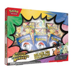 Mega Evolution Ascended Heroes - First Partners Deluxe Pin Collection 