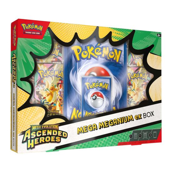 Mega Evolution Ascended Heroes - Mega Meganium ex Box 