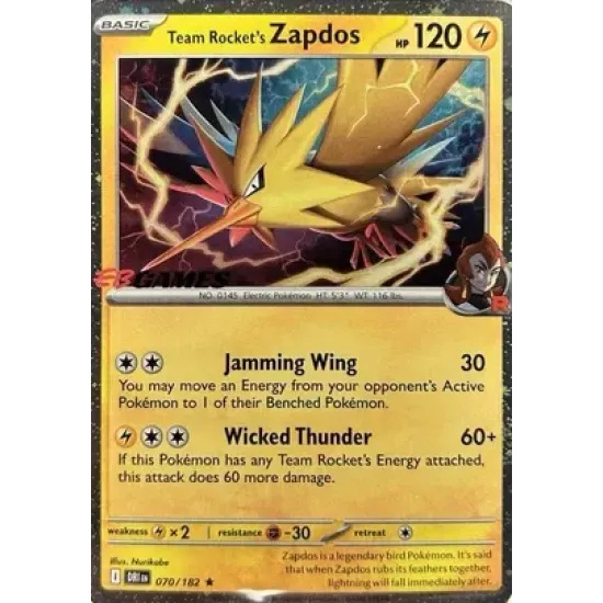 EB Games Zapdos promo