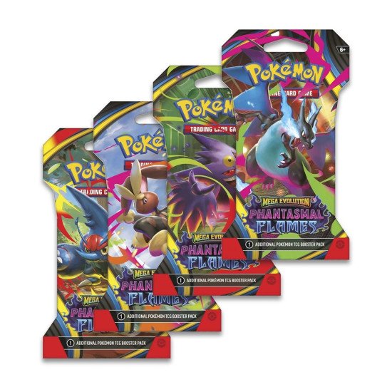 Phantasmal Flames Single sleeved booster Pack