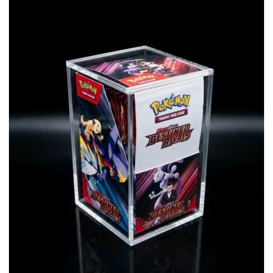 Acrylic Half Booster Box Case