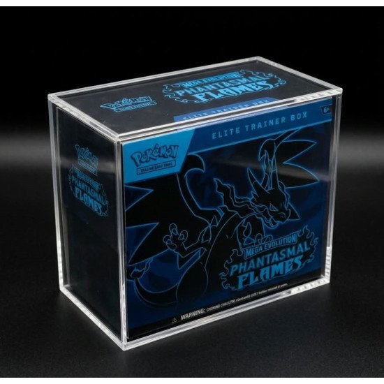 Acrylic Elite Trainer Box case. 