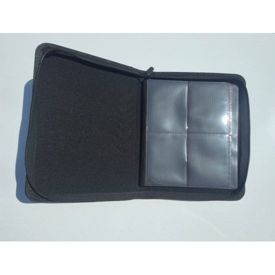 4-Pocket Toploader Binder BLUE