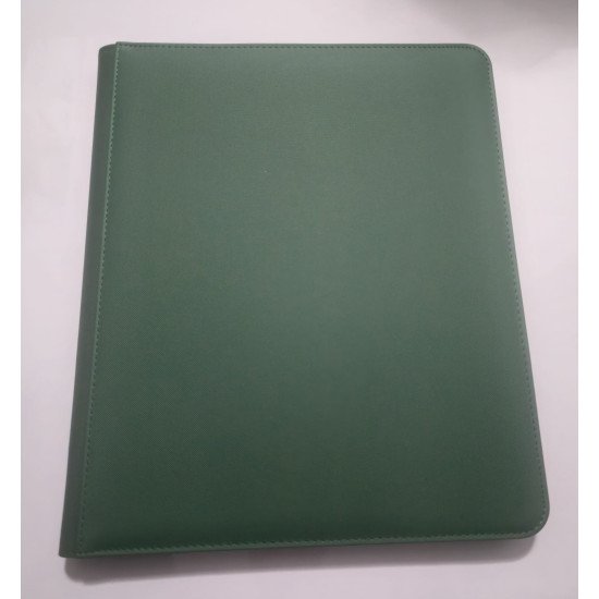 9-Pocket Toploader Binder GREEN 9-Pocket Toploader Binder GREEN