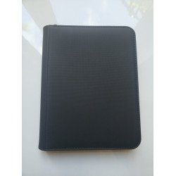 4-Pocket Toploader Binder BLACK