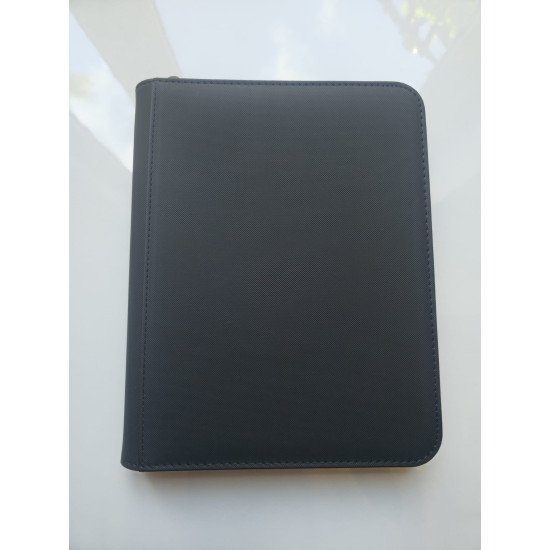 4-Pocket Toploader Binder BLACK