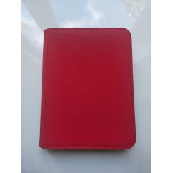 4-Pocket Toploader Binder RED