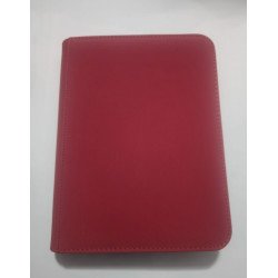 4-Pocket Toploader Binder RED