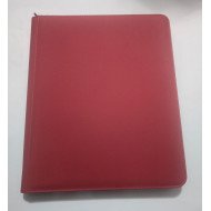 9-Pocket Toploader Binder RED