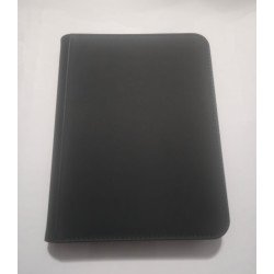 4-Pocket Toploader Binder BLACK