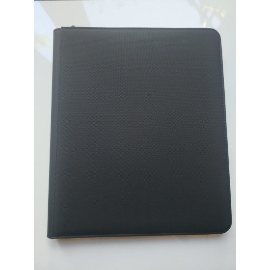 9-Pocket Toploader Binder BLACK