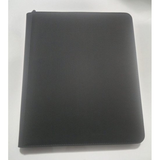9-Pocket Toploader Binder BLACK