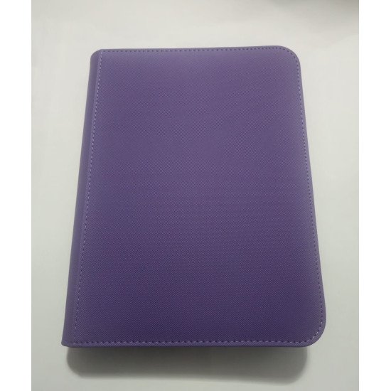 4-Pocket Toploader Binder PURPLE
