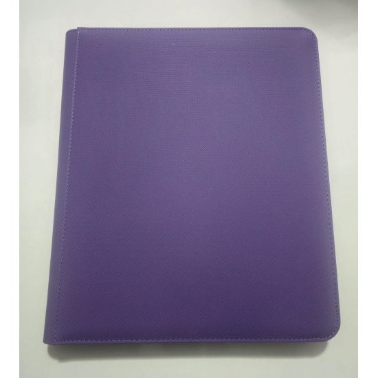 9-Pocket Toploader Binder PURPLE