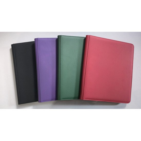 9-Pocket Toploader Binder PURPLE