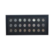 Coin Display Frame 29mm 8 wide 3 tall Coin Display Frame 29mm 8 wide 3 tall