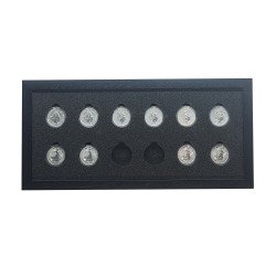 Coin Display Frame 39mm 6 wide 2 tall Coin Display Frame 39mm 6 wide 2 tall