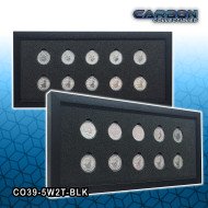 Coin Display Frame 39mm 5 wide 2 tall