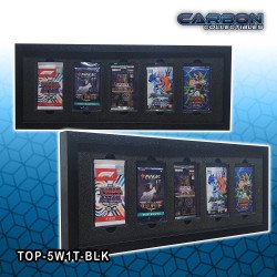 Toploader Display Frame 5 wide 1 tall