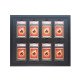 PSA Display Frame 4 wide 2 tall PSA Display Frame 4 wide 2 tall