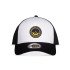 Black and White Pokeball Adjustable Cap