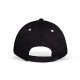 Black and White Pokeball Adjustable Cap