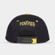 Pokemon Angry Pikachu Black Snapback Cap Pokemon Angry Pikachu Black Snapback Cap