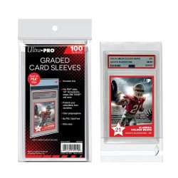 Ultra Pro - Graded Card Sleeves Resealable for PSA 100 Pack Ultra Pro - Graded Card Sleeves Resealable for PSA 100 Pack