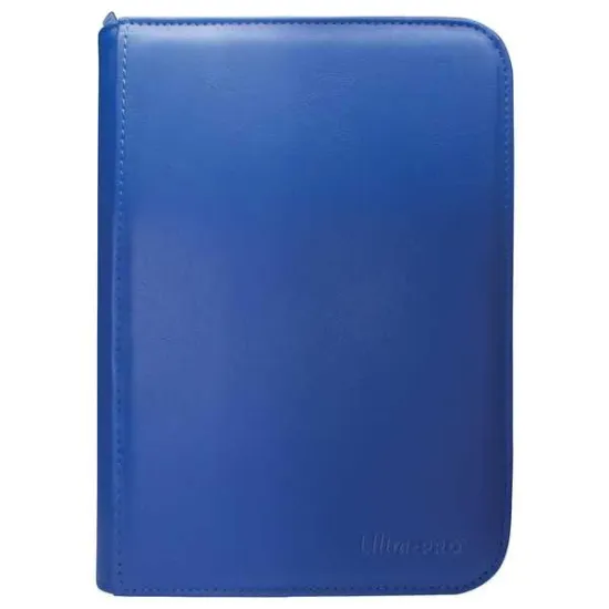 Vivid 4-Pocket Zippered PRO-Binder - Blue Vivid 4-Pocket Zippered PRO-Binder - Blue