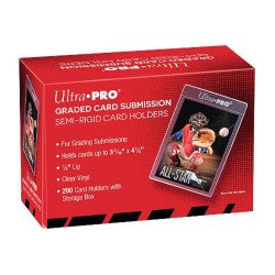 Ultra Pro - Semi Rigid 1/2 Inch Lip Tall Sleeves (200 Pack) Ultra Pro - Semi Rigid 1/2 Inch Lip Tall Sleeves (200 Pack)